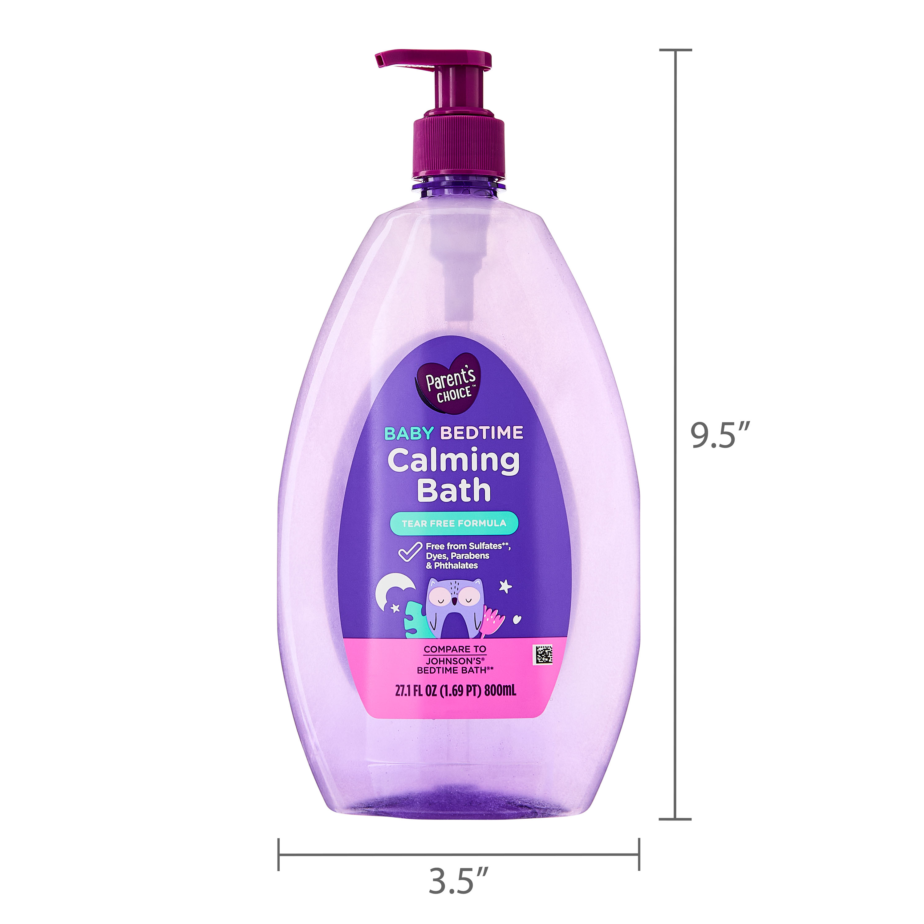 Baño calmante para la hora de dormir Parent's Choice, 27.1 fl oz 7