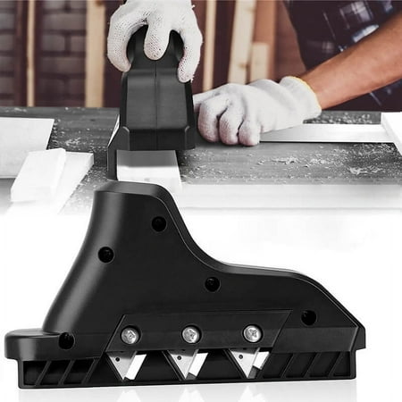 

TUOBARR Plasterboard Quick Cutter Gypsum Board Trimming Tool Carpenter Chamfering Hand Planer