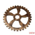 thumbnail image 1 of Engranaje de madera de Metal de imitación, barra de estilo industrial, adorno colgante de pared de madera, decoración de restaurante en casa AweSitey JJ19190-01, 1 of 6