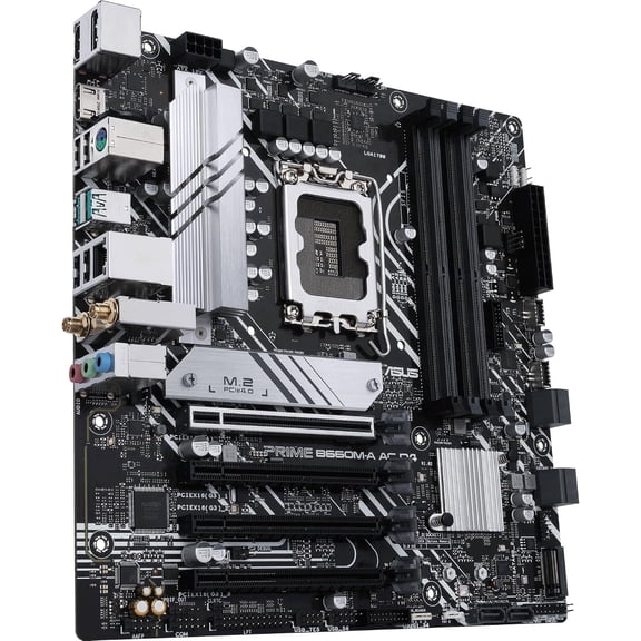 ASUS Prime B660M-A AC D4 Intel B660 LGA 1700 Micro-ATX Motherboard DDR4 WiFi 5