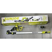 Pre-Owned Sun Joe 24V-HCSWP-LTE 24Volt iON Cordless Telescoping Pole Pruning Saw (Fair)