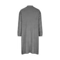 thumbnail image 6 of Olyvenn Trendy Women's Long Sleeve Open Front Chunky Knitted Long Cardigan Sweaters with Pockets Outwear Gray 12, 6 of 6