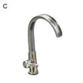 thumbnail image 2 of SPRING PARK 1/12 Realistic Alloy Faucet Sink Model Miniature Doll House Kitchen Accessory, 2 of 7