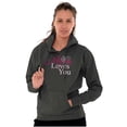 thumbnail image 3 of Mom Loves You Mothers Day Heart Hoodie Sweatshirt Women Brisco Brands 2X, 3 of 6