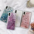 thumbnail image 3 of iPhone 11 Case Dry Flower Liquide Giliter Soft Slim Shockproof Cover Apple iPhone 11 Case Cover - Blue, 3 of 5