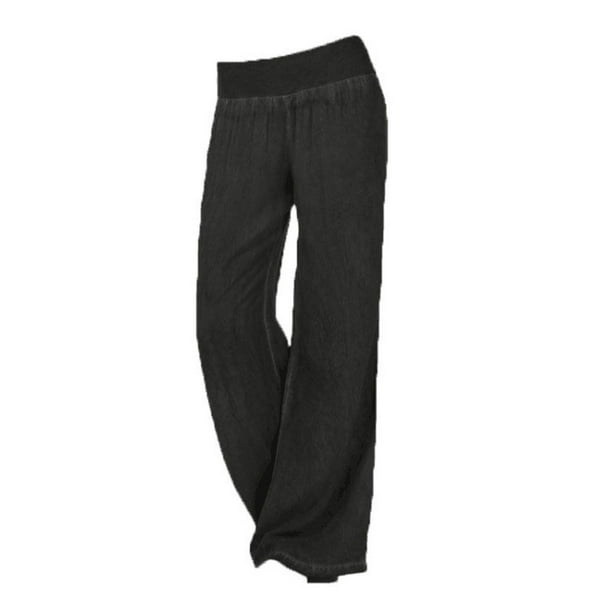 Athletic Works Women's Interlock knit Core Yoga Pant Black, Sizes XS-XXL 