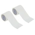 thumbnail image 1 of Unique Bargains Leather Repair Tape 2.2'X30', Self Adhesive Realistic Leather Textured Patch, White, 1 of 5