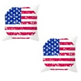thumbnail image 2 of Boovnll 4th of July Pillow Covers 18x18 Set of 2 - Red White Blue Stars Stripe Throw Pillow Covers, Linen Patriotic Pillow Covers for Memorial Day Home Sofa Couch Decor, 4th of July Decorations, 2 of 6