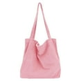 thumbnail image 2 of MesaSe Femmes Sac à Bandoulière en Velours Côtelé Grande Capacité de Mode Simple Clés Téléphone Portable Sac à Main Réutilisable, 2 of 8