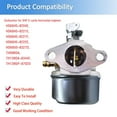 thumbnail image 3 of Carburetor 640086A 632641 632552 640309 632537 Carb Fit for Tecumseh HSK845 HSK850 TH139SA TH139SP 38170 38171 38172 38173 38175, 3 of 5