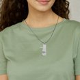 thumbnail image 5 of HEMOTON 1 Pair Bar Necklaces for Women as Valentine Gift with Adjustable Length, 5 of 8