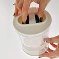 thumbnail image 5 of Tarro de reloj de arena para pepinillos y aceitunas, tarro de pepinillos separado de húmedo y seco, tarro de pepinillos con colador para almacenamiento hermético de alimentos, 5 of 5