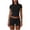 Black, variant on Tqcoqu Women's 2 Piece Casual Outfit Short Sleeve Crop Top with Drawstring Biker Shorts Set,Army Green,Women's S-XXL