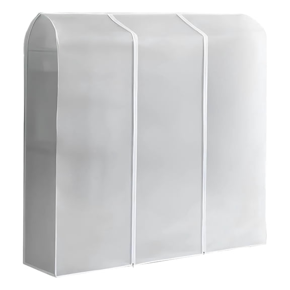 Clothes Rack Cover, Quality PEVA Wardrobe Protector, Waterproof Dustproof Garment Bag for Coats, 78.7 x 19.61 x 59.1 in