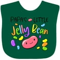 thumbnail image 3 of Inktastic Papa's Little Jellybean Cute Easter Candy Boys or Girls Baby Bib, 3 of 4