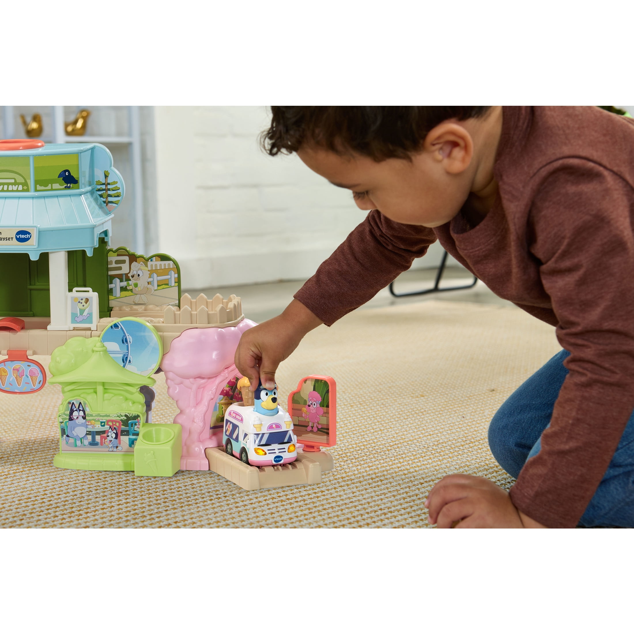 VTech Bluey Ice Cream Adventure Playset for Toddlers and Preschoolers