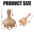 thumbnail image 2 of Herramientas de masaje de terapia de madera 2 piezas Kit de maderoterapia Juego de masaje anticelulítico Rodillo de madera Herramienta de drenaje linfático, Copa anticelulítica Terapia de, 2 of 8