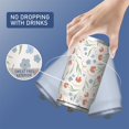 thumbnail image 5 of 12 Oz Coffee Travel Mug with Lid, Double Wall Vacuum Bright Floral Reusable Stainless Steel Water Bottle Leak Proof Insulated Hot Cold Coffee Cup Gift for Women(1pcs), 5 of 5