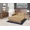 Gold, variant on Gorgeous Home Linen Hotel Collection Nena Reversible Quilt Coverlet Set, Solid Color, Twin Size Gold