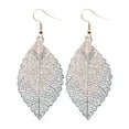 thumbnail image 1 of Fiudx Pendientes Bohemios de Doble Capa con Hojas Huecas Multicolores, Accesorios para Mujer, 1 of 2