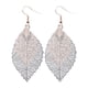 thumbnail image 1 of Xihbxyly Pendientes Bohemios de Doble Capa con Hojas Huecas Multicolores, Accesorios para Mujer, 1 of 2