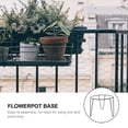 thumbnail image 3 of unbranded 1Ud Durable Iron Flower Shelf Negro Para Plantas Con Montaje Sin Herramientas, 3 of 7