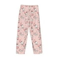 thumbnail image 5 of Xecao Easter Rabbit Men's Straight Lounge Pajama Pants: The Ultimate in Comfortable Sleepwear, 5 of 9