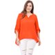 thumbnail image 1 of BluCuello En V De Verano Man3/4 TalExtPaMujer Naran3XL, 1 of 7