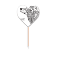 thumbnail image 1 of Gray Wolf Friend Company Art Deco  Fashion Toothpick Flags Heart Lable Cupcake Picks, 1 of 3