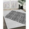thumbnail image 2 of Ahgly Company Indoor Rectangle Patterned Platinum Gray Area Rugs, 2' x 4', 2 of 6