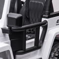 thumbnail image 5 of S609 12V Two-Seater Electric Ride-On Jeep Truck for Kids with Remote Control, LED Lights, MP3 Player - White, 5 of 5