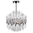 thumbnail image 2 of CWI Lighting Lustre à 8 Lumières avec Fini Nickel Poli, 2 of 5