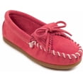 thumbnail image 5 of Minnetonka Children's Kilty Hardsole Moccasin, Hot Pink 9 Little Kid, 5 of 5