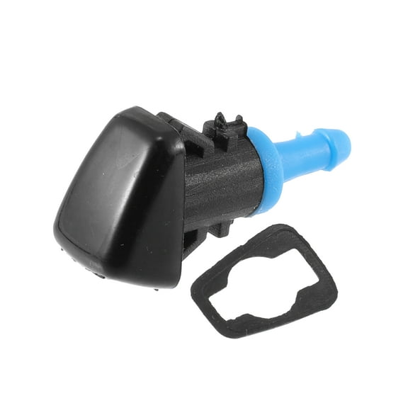 Unique Bargains Front Car Windshield Washer Nozzle Wiper Spray Jet Fit for Jeep Patriot 2009-2017 Black, Blue