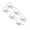 White-6pcs, variant on White Shoe Laces,Flat Shoelaces Replacement Shoe Laces for Sneakers Boots