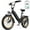 Black, variant on 750W Electric Bike for Adults,48V 13Ah Removable Battery,20MPH,20" Fat Tire E-Bike,7-Speed Gearing,LCD Display,Step-Thru Frame,Black