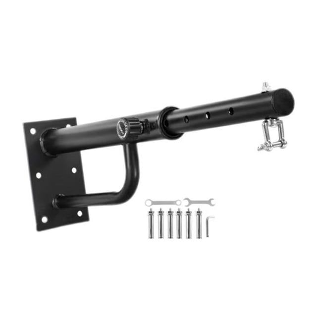Soporte para saco de boxeo ajustable Colamx montaje en pared Longitud ajustable 40 cm a 60 cm