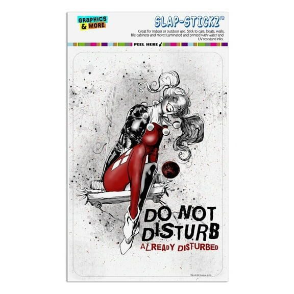 Harley Quinn Already Disturbed Home Business Office Sign