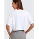 thumbnail image 2 of Remera CRZ YOGA Crop Top de Algodón Pima Blanca XL, 2 of 5
