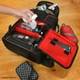 thumbnail image 3 of USA GEAR CPAP Backpack with Customizable Interior, Nylon, Compatible with Phillips Dreamstation - Red, 3 of 8