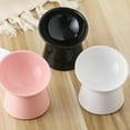 thumbnail image 5 of Raised Cat Food Bowl - Tilted Ceramic Pet Bowls for Comfort Elevated Feeder, 5 of 8