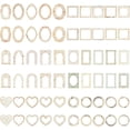 thumbnail image 1 of 60 piezas de 6 temas recortados de encaje para álbumes de recortes, marcos de papel decorativos, papel de scrapbooking vintage ahuecado, 1 of 7
