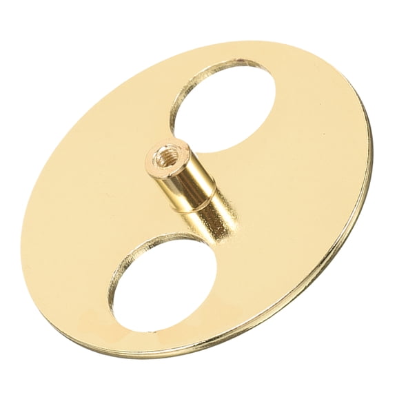 Raindrops Golden Metal Music Box Turntable Base for Craft Projects, Repairs, and Custom Music Box Making