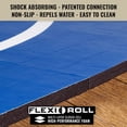 thumbnail image 4 of Dollamur 10'x10' Wrestling Mat, Royal Blue, Gymnastics, with Circles, 4 of 8