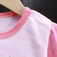 thumbnail image 4 of Zwiiyzr 3M-6Y Summer Toddler Baby Clothes Set Unisex Kids Cotton Printing Shorts Short Sleeve Round-Neck Blouses Sets Pink, 4 of 4