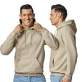 thumbnail image 2 of Gildan Unisex Heavy Blend Hooded Sweatshirt 50/50 Cotton/Polyester Fleece Pullover Classic Hoodie (Carolina-Blue, 2XL), 2 of 7