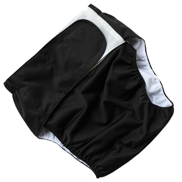 Vogacara Pantalones de pañales con almohadilla transpirable, ropa interior de incontinencia lavable para personas mayores y masajeadores