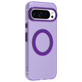 thumbnail image 2 of Ancove Magnetic Case for Google Pixel 9/9 Pro PC+TPU Slim Case, Compatible with MagSafe, Translucent Matte Back Shockproof Protective Phone Bumper Cove,Purple, 2 of 7