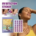thumbnail image 4 of Reusable Sunscreen Detection Stickers, 24 UV Indicator Patches for Sun Protection Reminder, Re-Apply Alert, Outdoor Safety Accessory, 4 of 9