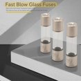 thumbnail image 2 of 10Pcs 250V 0.2A 200mA Quick Fast Blow Glass Fuses Tubes 5mm x 20mm, 2 of 5